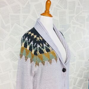 Coldwater Creek Embellished Knit Cardigan Sweater